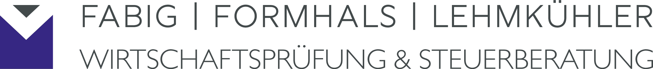 Bild: Logo der Fabig Formhals Lehmkühler GmbH Wirtschaftsprüfungsgesellschaft Steuerberatungsgesellschaft